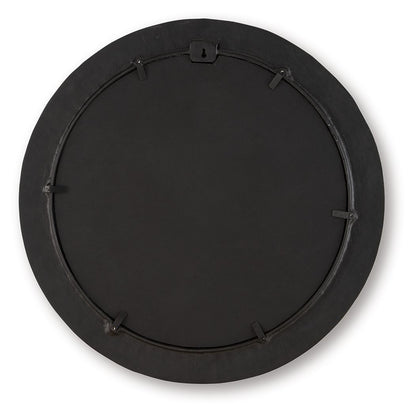 Ozias - Noir - Miroir d'appoint