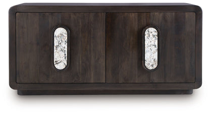 Elliston - Brun expresso - Meuble d'appoint