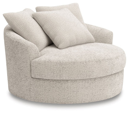 Peluche câline - Arctique - Fauteuil d'appoint pivotant surdimensionné