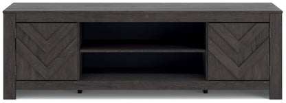 Cayboni - Meuble TV LG avec option cheminée
