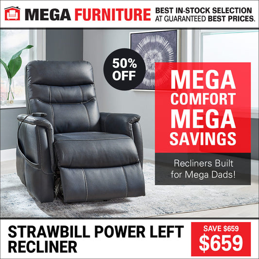 Fauteuil inclinable électrique Strawbill
