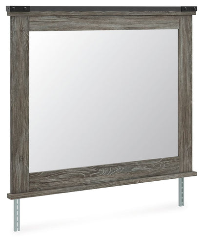 Frandern - Gris - Miroir de chambre
