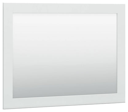 Bostwick Shoals - Blanc - Miroir de chambre