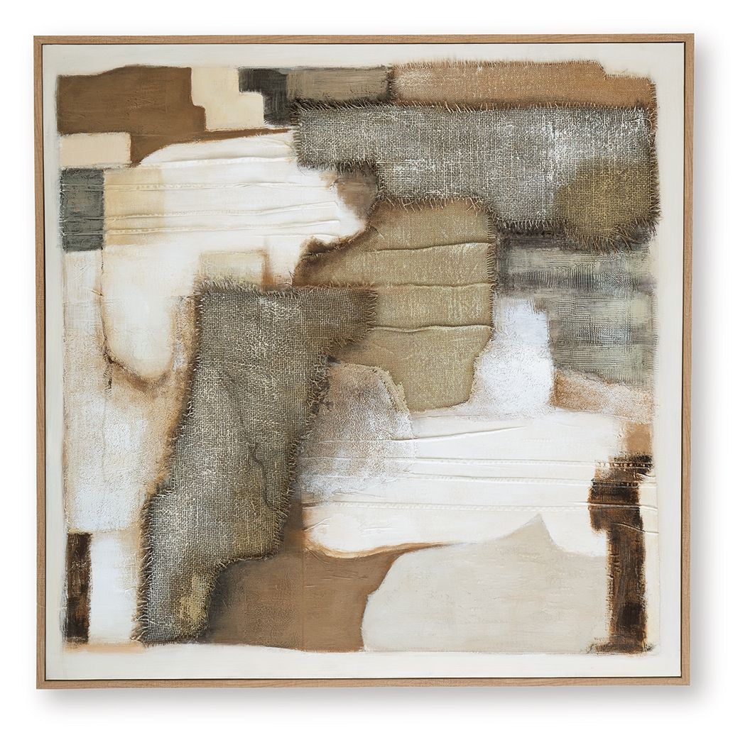 Wylander - Tan / Marron / Gris - Décoration murale