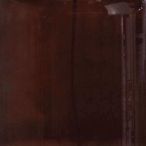 Mette - Finition marron/dorée - Lampe de table en verre