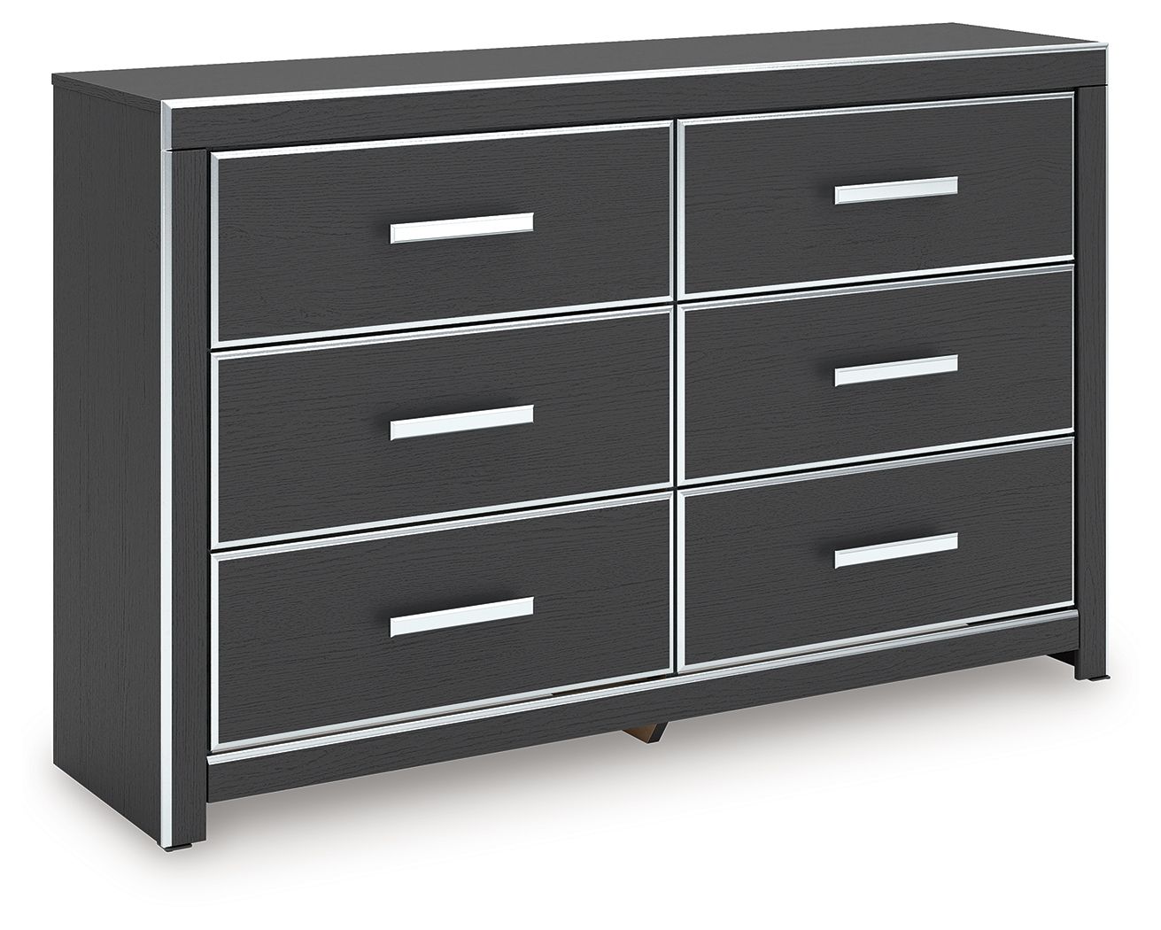 Zuraleus - Noir - Commode à six tiroirs