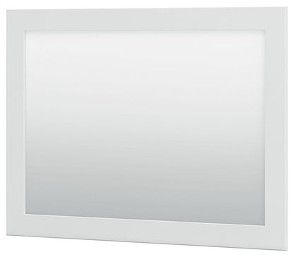 Bostwick Shoals - Blanc - Miroir de chambre
