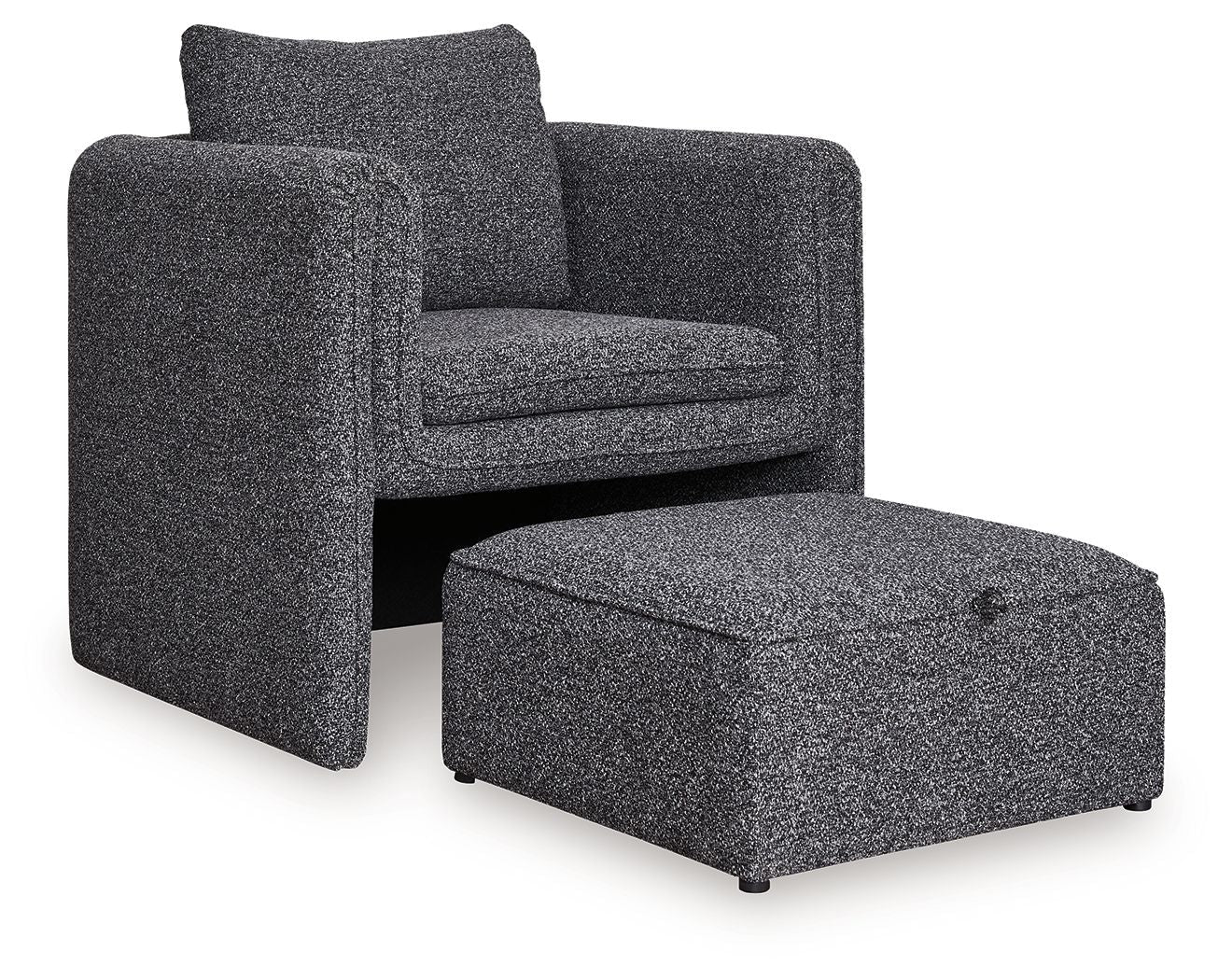 Vreni - Anthracite / Noir - Fauteuil d'appoint