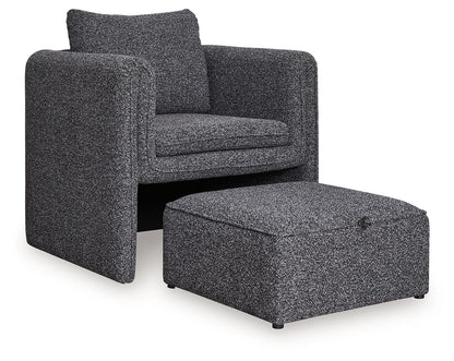 Vreni - Anthracite / Noir - Fauteuil d'appoint