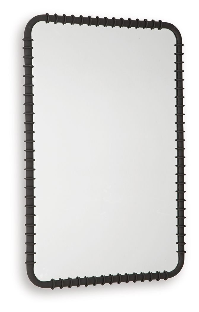Judlow - Noir - Miroir d'appoint