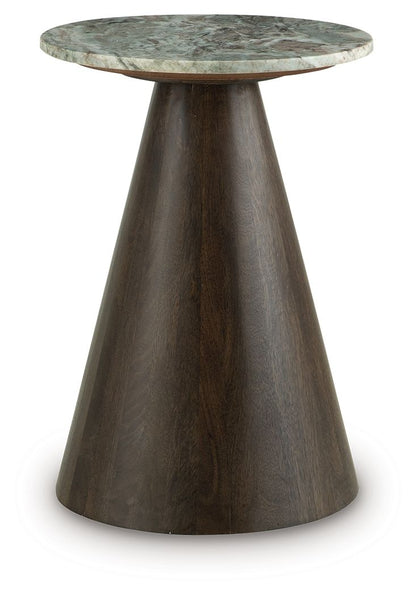 Waltnor - Gris / Blanc / Marron - Table d'appoint