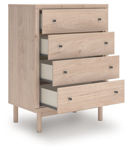 Arloster - Tan - Commode à quatre tiroirs