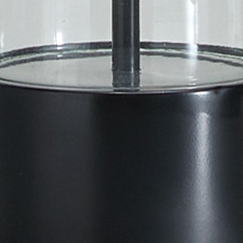 Kerrbrook - Transparent / Noir - Lampe de table en verre