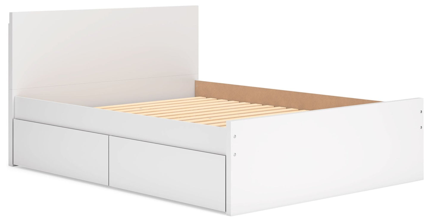 Onita - Lit plateforme à panneaux