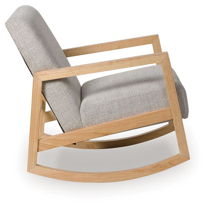 Wychworth - Gris / Naturel - Fauteuil d'appoint